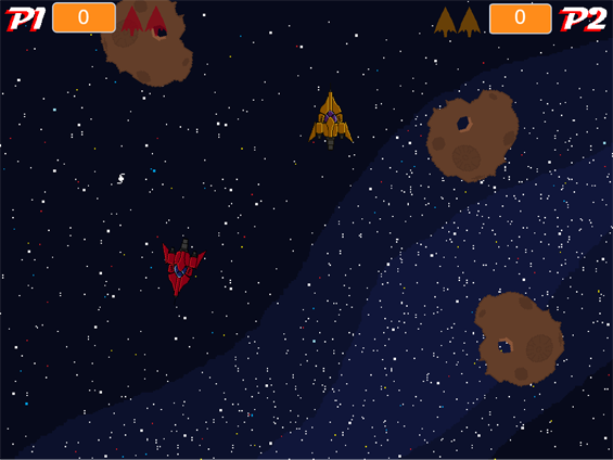 Asteroids gameplay